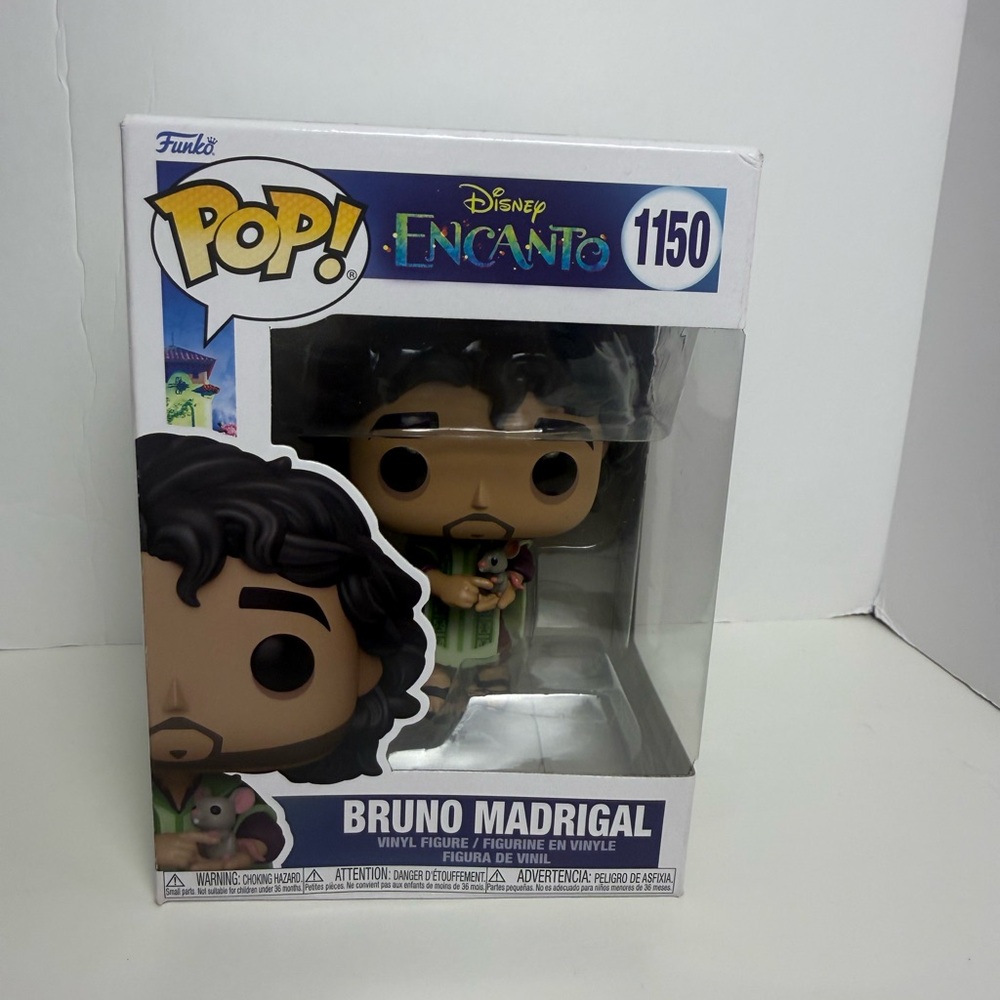 Funko Pop Disney Encanto Bruno Madrigal - Green and Black